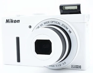 Nikon Coolpix P340 w. 5x Zoomobjektiv weiß - Bild 1 von 5