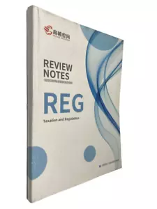 Golden Education, Review Notes REG taxation regulation English Chinese 2024 book - Picture 1 of 1