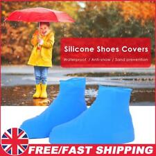 1 Pair Protectors Shoes Cover Waterproof Shoe Covers for Outdoor (L Blue)