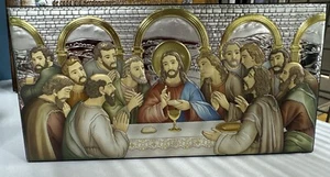 Generic The Last Supper New Silver 950 Holy Icon Handicraft - Picture 1 of 3