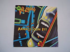 DEF LEPPARD - Armageddon It / Armageddon It (PROMO) - 45 RPM 7" Record 1987 - Picture 1 of 6
