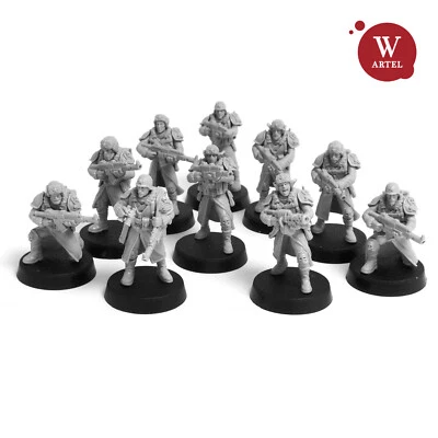 Artel W Miniatures - Einherjar's Kamrades - Tactical Squad - Valhallan Guard - Image 1 of 2