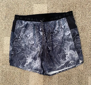 Nike Stride 7" Running Shorts Brief Lined Trail FN3314-060 Gray $70 Men's XXL - Picture 1 of 9