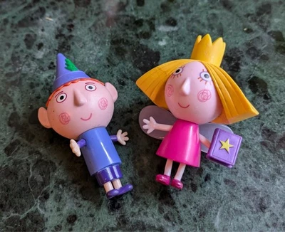 Ben & Holly's Little Kingdom BFFs BEN ELF & HOLLY THISTLE 带魔法书人偶 — 第 1/4 张图片