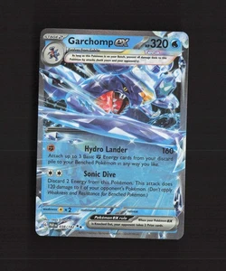 Garchomp ex 038/182 Paradox Rift Ultra Rare Holo Pokemon Card NM - Picture 1 of 10