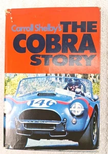 Carroll Shelby's The Cobra Story 1965 Reprint Ed. VERY GOOD Racing History Ford - Imagen 1 de 10