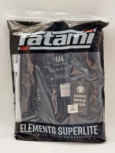 Tatami Premium Black Jiu Jitsu Suit - Kids Size M4 (Free white Belt) - Picture 1 of 4