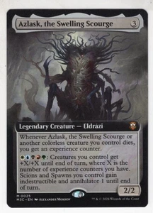 MTG Modern Horizons 3 Commander Mythic Card #0025 Azlask Swelling Scourge - Picture 1 of 1