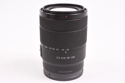 Sony FE 18-135mm f/3.5-5.6 Wide Angle Telephoto Zoom Camera Lens #T-37970 - Image 1 of 4
