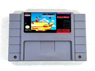 Road Runner's Death Valley Rally (Super Nintendo Entertainment System 1992) SNES - Image 1 of 4