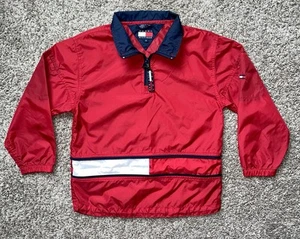 Tommy Hilfiger Kid’s Pullover Windbreaker Size 5 Boys Girls Vintage Y2K - Picture 1 of 9