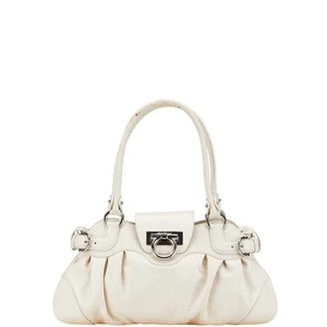 Salvatore Ferragamo Gancini Handbag AU-21 6317 Women 【Used】 - Picture 1 of 11