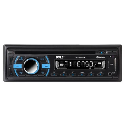 Pyle PLCD43BTM Single DIN Bluetooth In-Dash Stereo Radio Headunit Receiver - Image 1 of 4