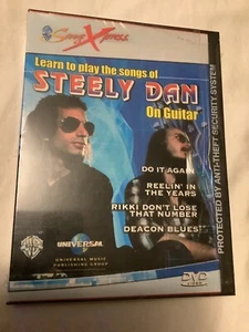 Steely Dan Music Learn To Play On Guitar DVD Movie Video Song Xpress VTG USA New - Picture 1 of 5