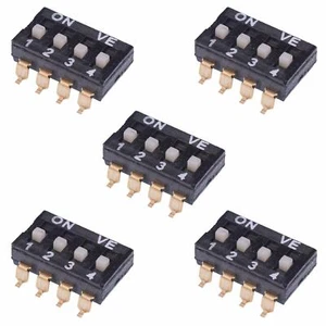5 x 4 Way SMD DIL Switch 2.54mm - Picture 1 of 1
