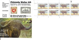 SWA, NAMIBIA 1985, Wild Animals, Buffaloes Booklet SG SB1 MNH NATURE - Picture 1 of 1