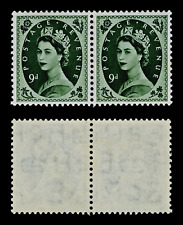 4466 GB SG526 9d Bronze-Green. Tudor Crown Watermark. Spec S124. 1954. Sc#303 Mi