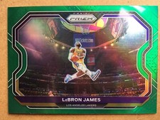 2021 Panini Prizm LeBron James Kobe Tribute Green #1