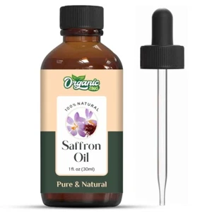 Organic Zing Saffron Essential Oil - 100% Pure and Natural for Diffuser 30ml. - Picture 1 of 8