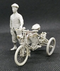 Cix Models 1/35 De Dion-Buton Dreirad mit zivilem Fahrer 1900er (mit Aufkleber) CIXM025 - Bild 1 von 1