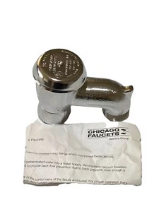Chicago Faucets 305-SVBJKRCF - Hose Thread, Rough Chrome - New - Picture 1 of 8