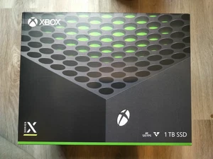NEW SEALED Microsoft XBOX Series X 1TB Game Console Black SHIPS TODAY - Picture 1 of 3