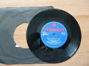 CHRIS REA - EXCERPTS FROM BOMBOLLINI / BOMBOLLINI - 7" PROMO / DJ SINGLE - 1984 - Picture 1 of 4