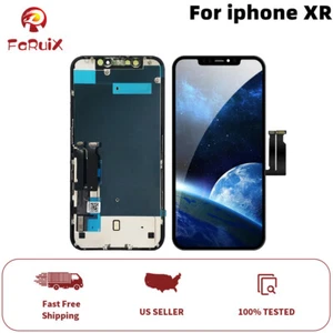For iPhone XR LCD Screen Replacement 6.1" Assembly Display 3D Touch Digitizer US - Photo 1 sur 12