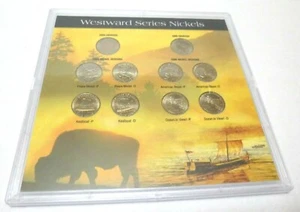 Westward Serie Nickels, 2004, 2005 Set 10 Münzen - Bild 1 von 2