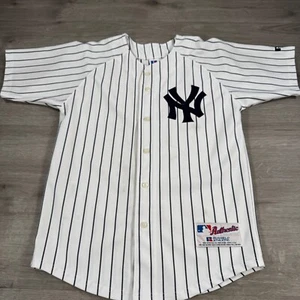Camiseta De Colección Russell New York Yankees JUVENTUD NIÑOS 14/16 Giambi #25 LEER - Imagen 1 de 10
