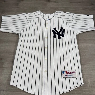 Camiseta De Colección Russell New York Yankees JUVENTUD NIÑOS 14/16 Giambi #25 LEER Foto 1 de 4