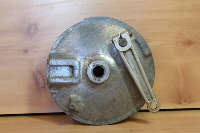 1974 Yamaha YZ250 YZ 250 MX250 YZ360 OEM Rear Wheel Brake Plate 322-25121-00-00 - Image 1 of 4