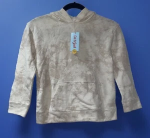 Cat and Jack Fleece Hoodie Marbled Cream Color Gift - Picture 1 of 5