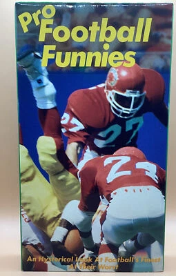 Pro Football Funnies VHS 1987 Sports USFL **Buy 2 Get One Free** - Image 1 of 3