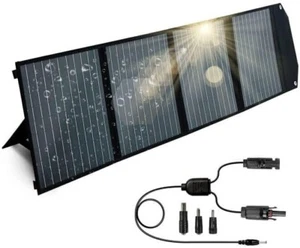 ‎MDSTOP  100W Foldable Solar Panel with Kickstand, Portable Solar Panel Charger - Picture 1 of 11