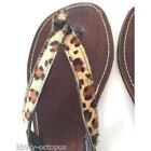 New Santo Sandals Leopard Flip Flops