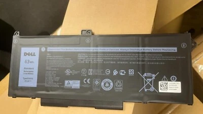 Batería Original OEM RJ40G M033W Para Dell Latitude 5420 5520 Precision 3560 63Wh Foto 1 de 4