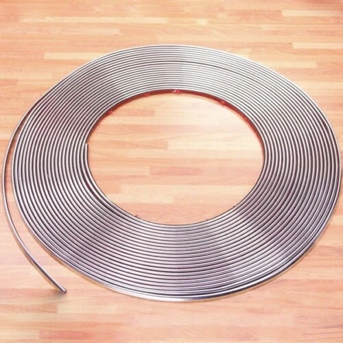 Chrom Zierleiste 6mm X 15m selbstklebend Universal Auto Chromleiste