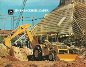 Equipment Brochure - John Deere - JD 410 - Backhoe Loader (E6961) - Picture 1 of 1