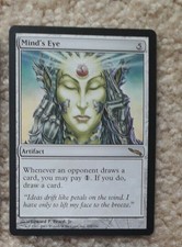 MTG MIND'S EYE > Mirrodin Edition magic card > very lightly played, M/NM