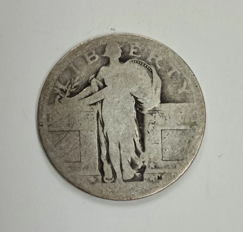Standing Liberty Quarter - Dateless - Type 1 Variety - Minted in 1916 and 1917 Cover