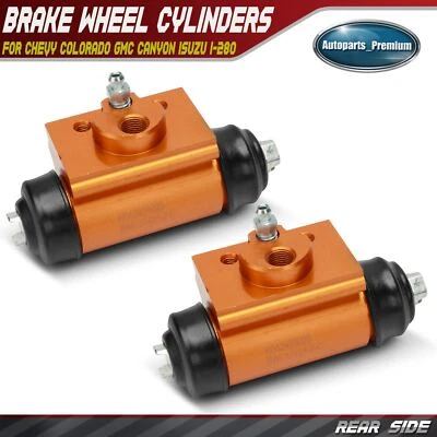 2x Rear Side Brake Wheel Cylinder for Chevrolet Colorado GMC Canyon Isuzu i-280 - Image 1 of 4