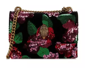 NWT Kurt Geiger London Shoreditch Floral Sequin Small Crossbody Bag - Picture 1 of 13