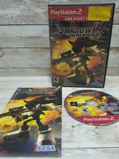 Shadow the Hedgehog (Sony PlayStation 2 PS2, 2005) TESTED WORKING CIB Complete