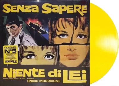 ENNIO MORRICONE LP YELLOW VINYL Senza Sapere Niente Di Lei Record Store Day NEW - Image 1 of 4