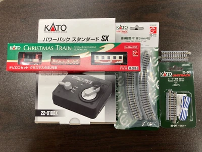 N Kato 1225 (10-503-3) 圣诞入门套装 * 火车、轨道和电源) — 第 1/4 张图片