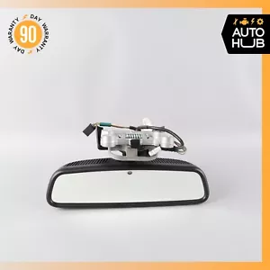 07-10 Mercedes W216 CL63 AMG CL550 CL600 Interior Rear View Mirror Black OEM - Picture 1 of 13