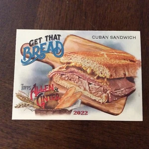 2022 Topps Allen & Ginter GTB-5 Cuban Sandwich - Bild 1 von 2