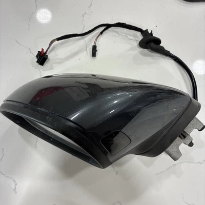 2011 2012 2013 2014 vw touareg visão lateral esquerda fabricante de equipamento original espelho azul seta - Imagem 1 de 4