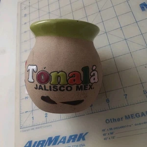 Mexican Tonala JALISCO MEX. Coffee Cup Mug CERAMIC & TEXTURED - Picture 1 of 7